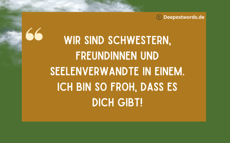 100 Schwester Sprüche die schönsten Worte für die Sis Deepest Words
