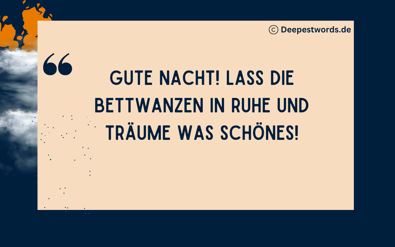 120+ Gute Nacht Sprüche Mit Herz und Seele ins Traumland