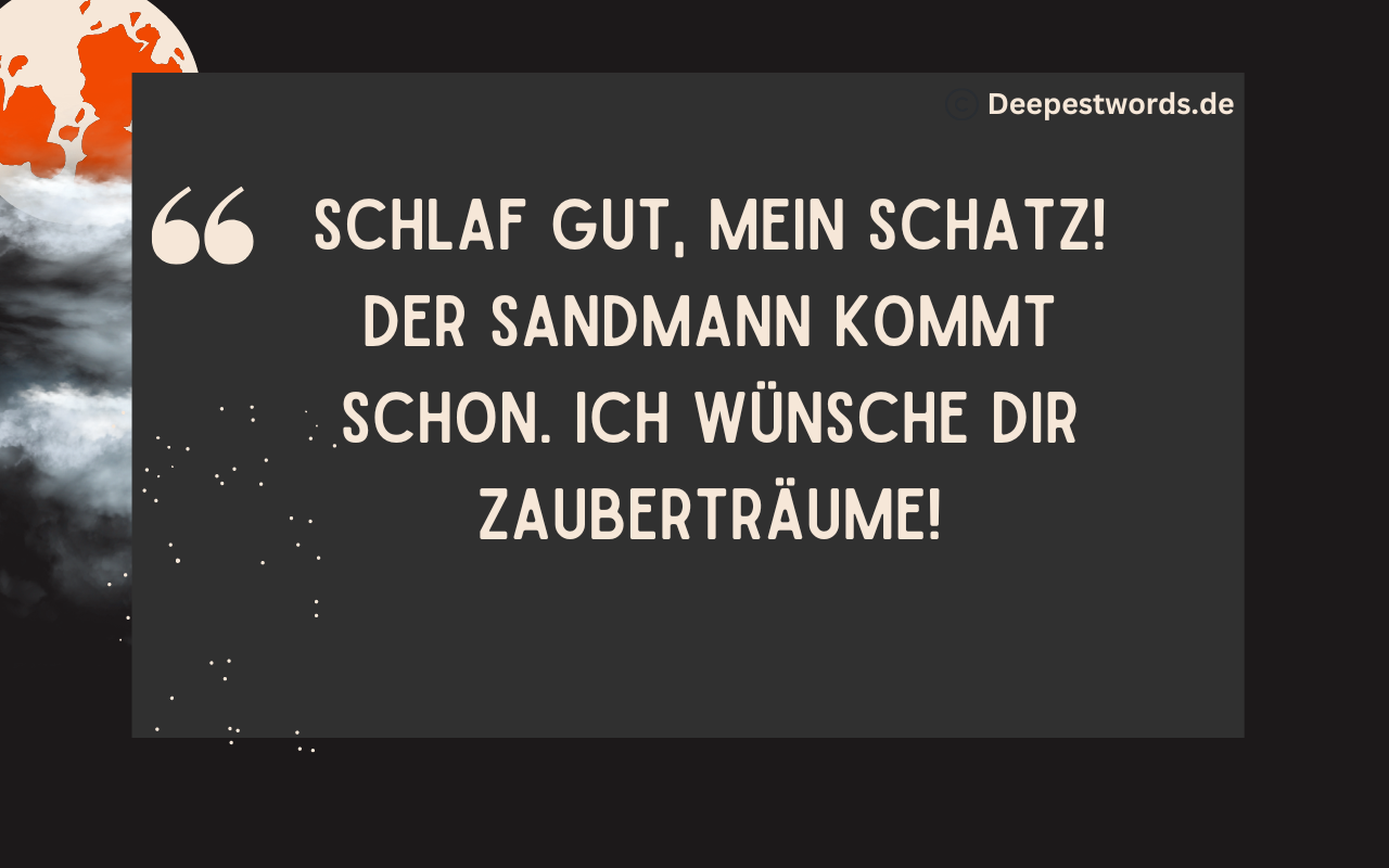 120+ Gute Nacht Sprüche Mit Herz und Seele ins Traumland