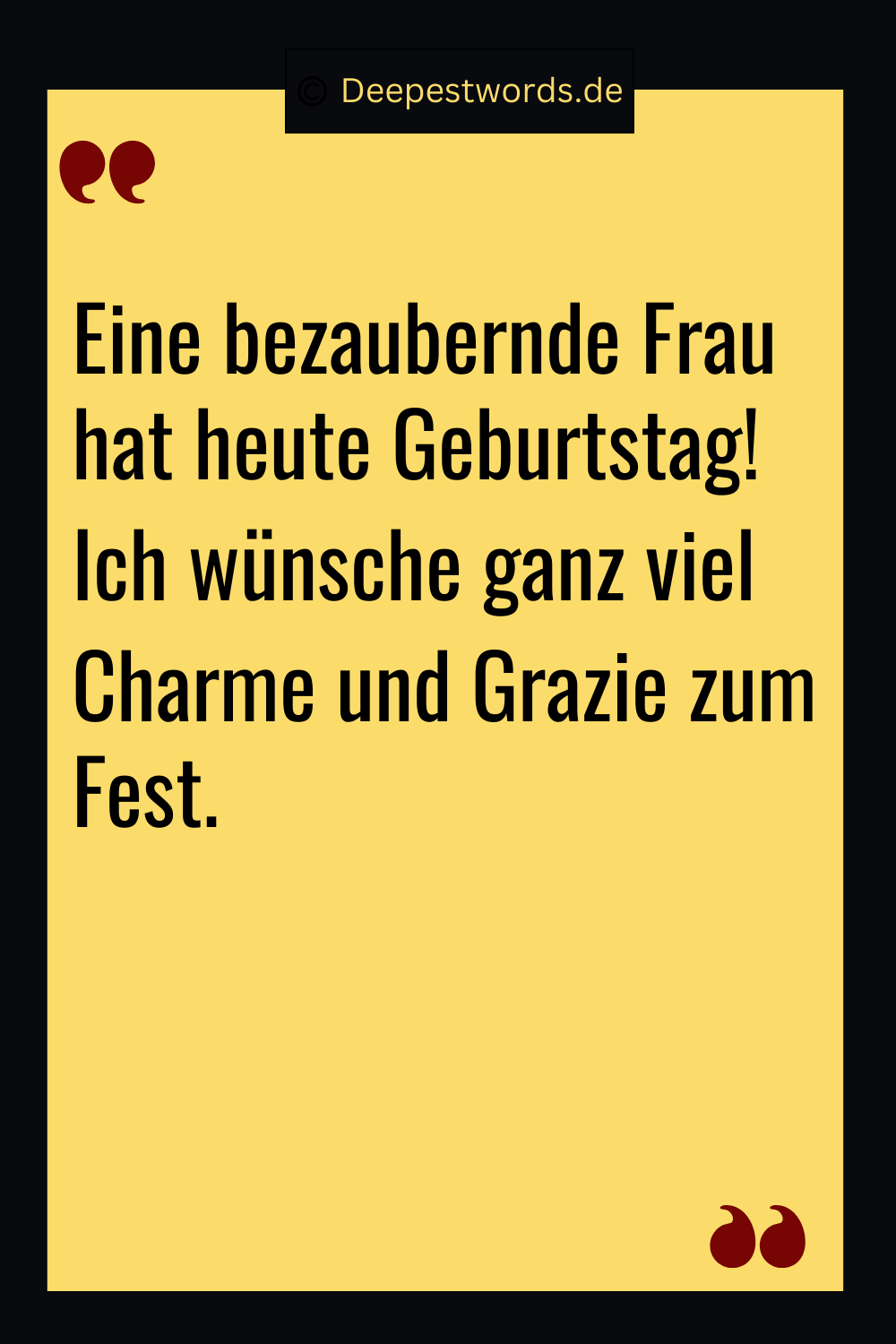 120 originelle Geburtstagswünsche für eine Frau (mit Bildern) - Deepest Words