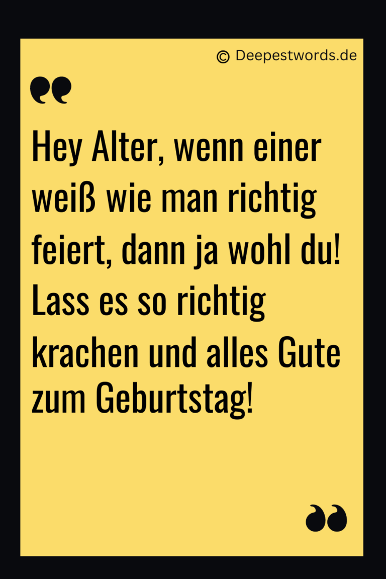 120 Geburtstagswünsche mann Deepest Words