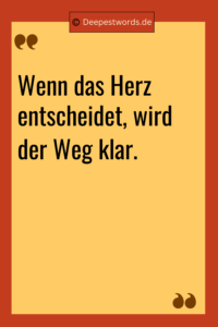 160 Herz über Kopf Sprüche (mit Bildern) Deepest Words