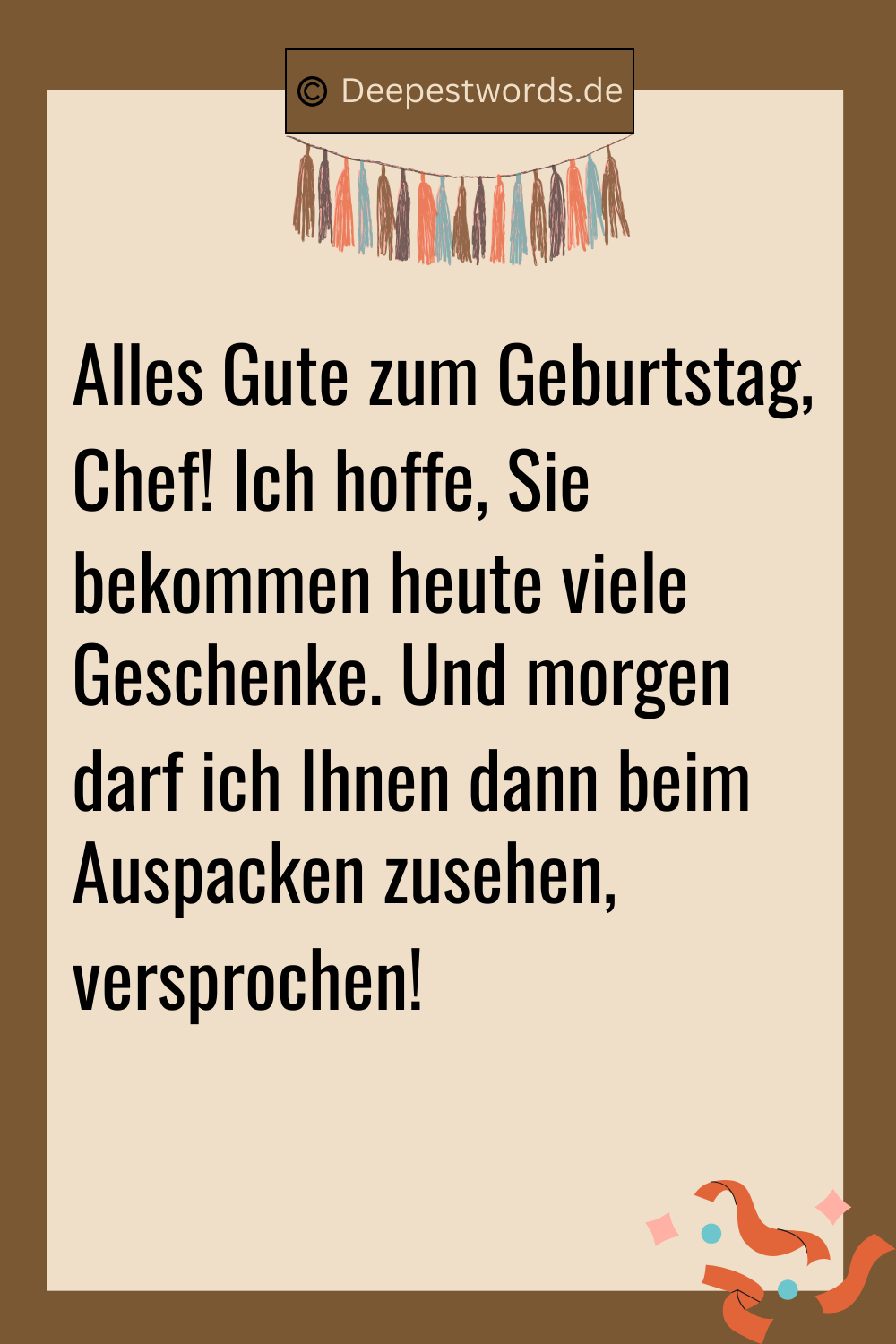 Herzliche Geburtstagswünsche für den Chef (Mit Bildern) Deepest Words
