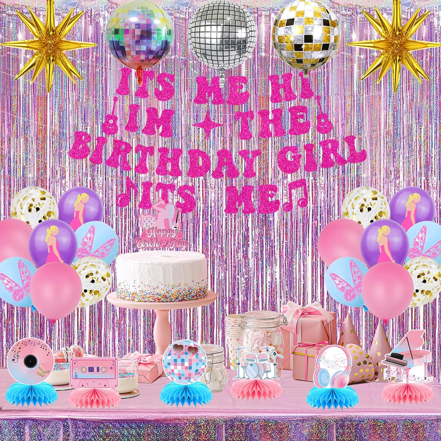 Taylor Swift Birthday Party Theme Decor