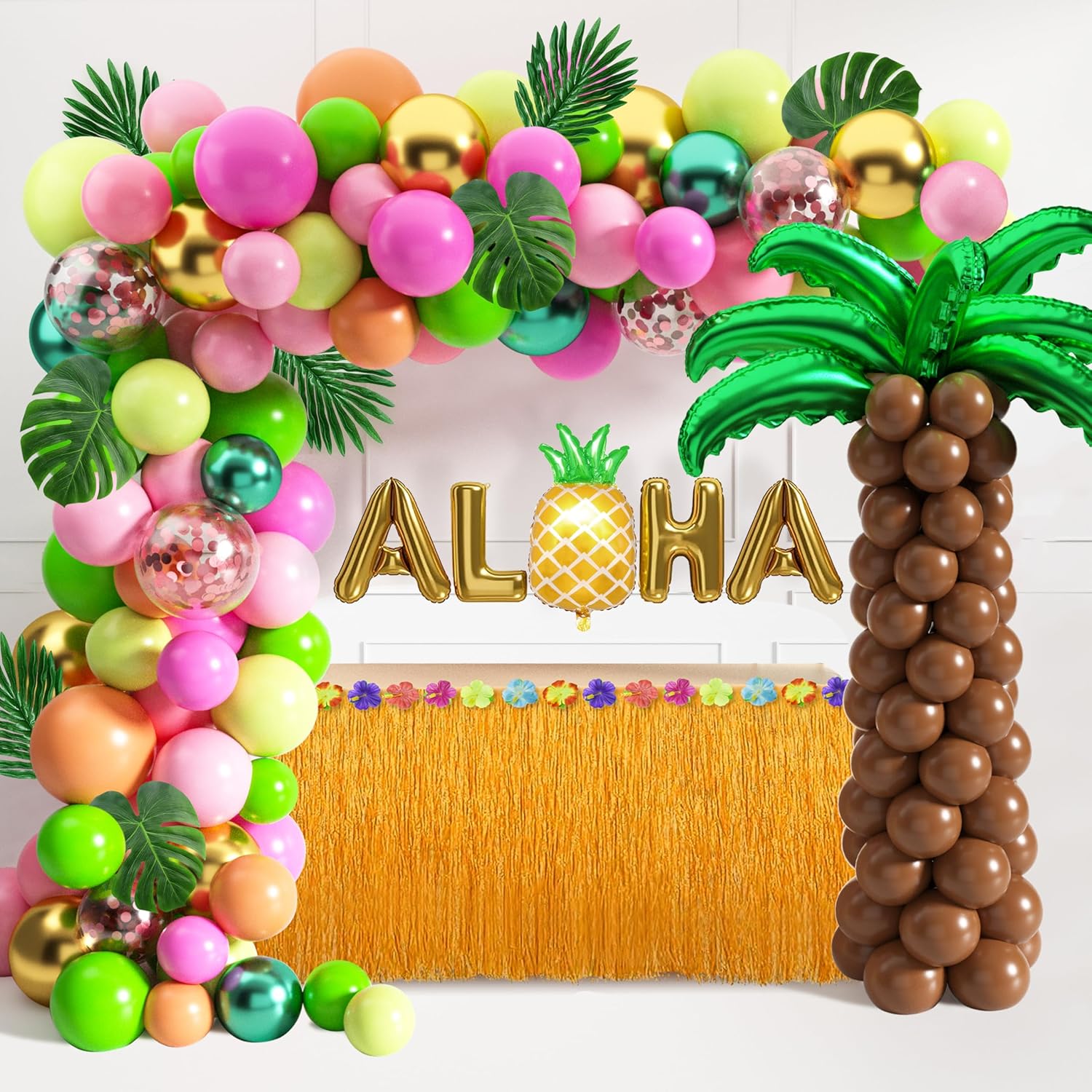 Tropical Luau Birthday Decor